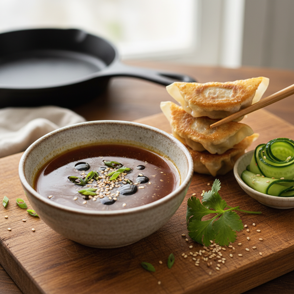 Savory Sesame Soy Dipping Sauce recipe