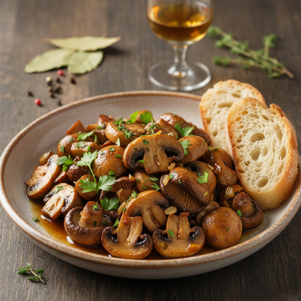 Savory Sherry-Sautéed Mushrooms Delight recipe