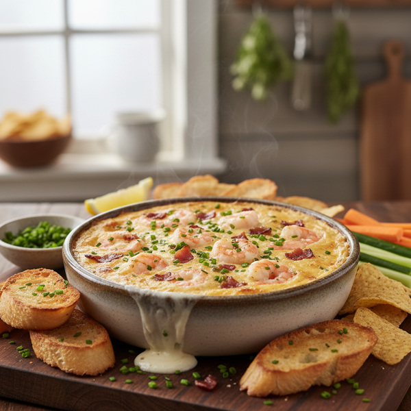 Savory Shrimp Cream Cheese Dip recipe