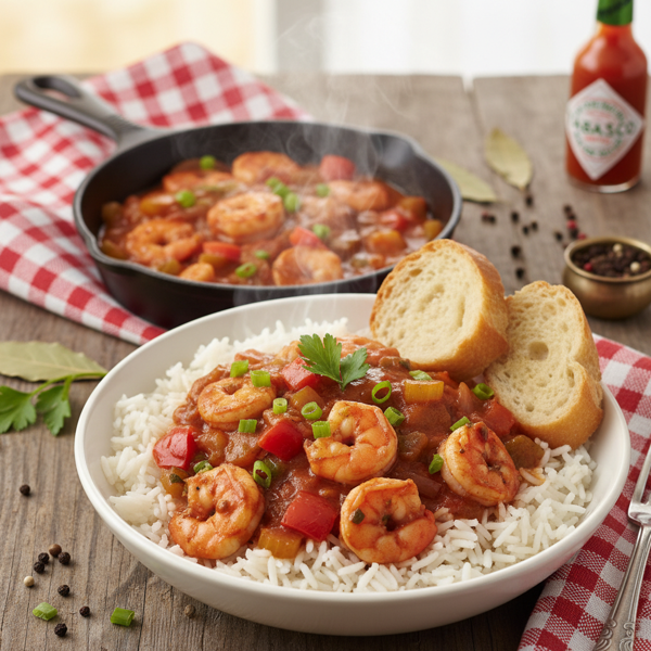 Savory Shrimp Creole Delight recipe