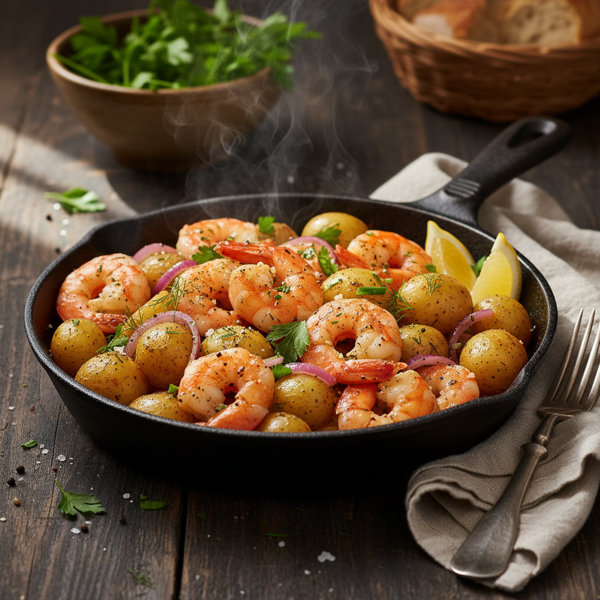 Savory Shrimp & Potato Delight recipe