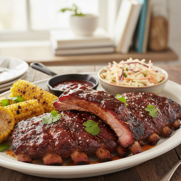 Savory Slow-Cooked BBQ Pork Ribs recipe