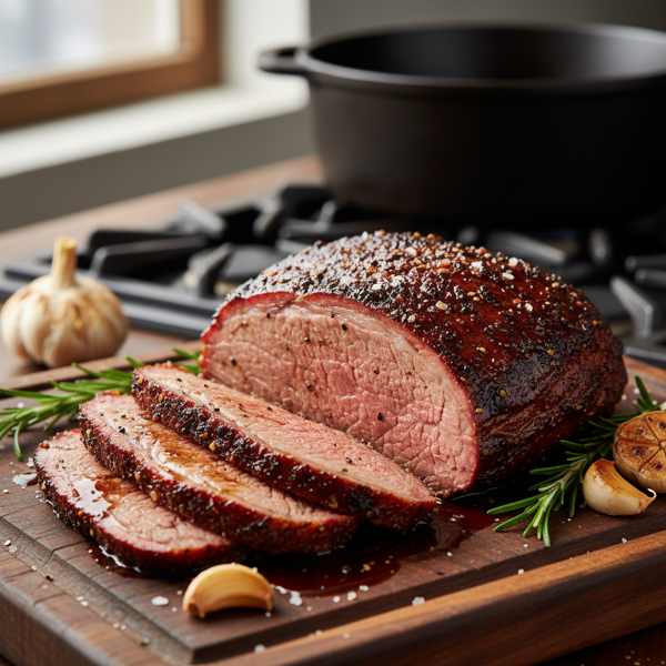 Savory Slow-Cooked Beef Brisket recipe