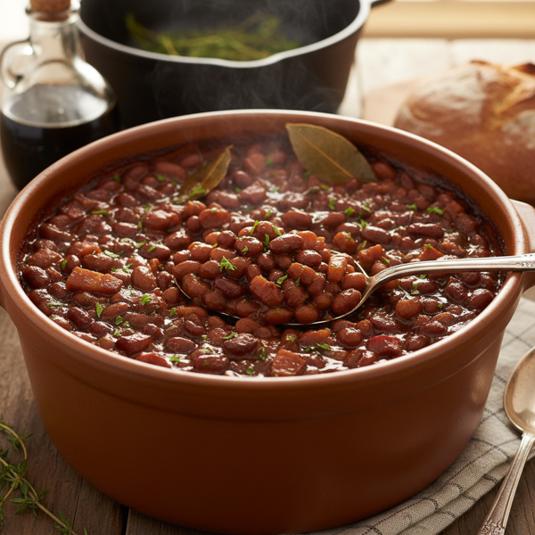 Savory Slow-Cooked Boston Baked Beans recipe
