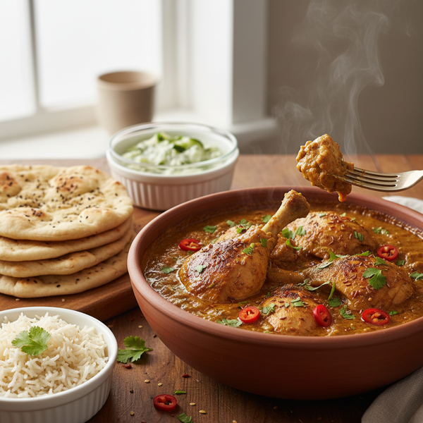 Savory Slow-Cooked Chicken Curry Delight recipe