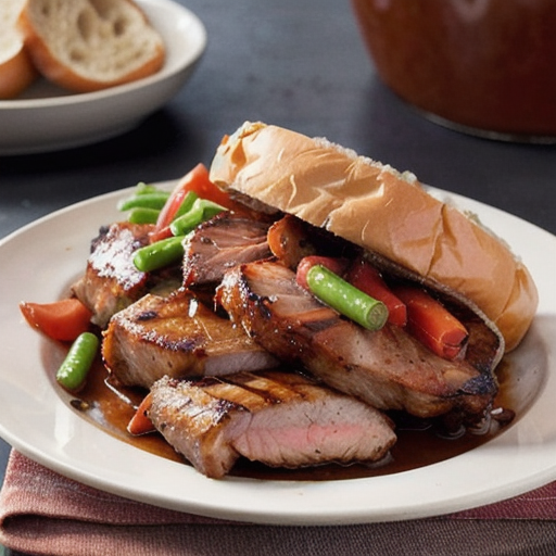 Savory Slow-Cooked Chuck Roast Barbecue recipe
