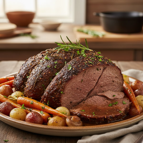 Savory Slow-Cooked Chuck Roast Delight recipe