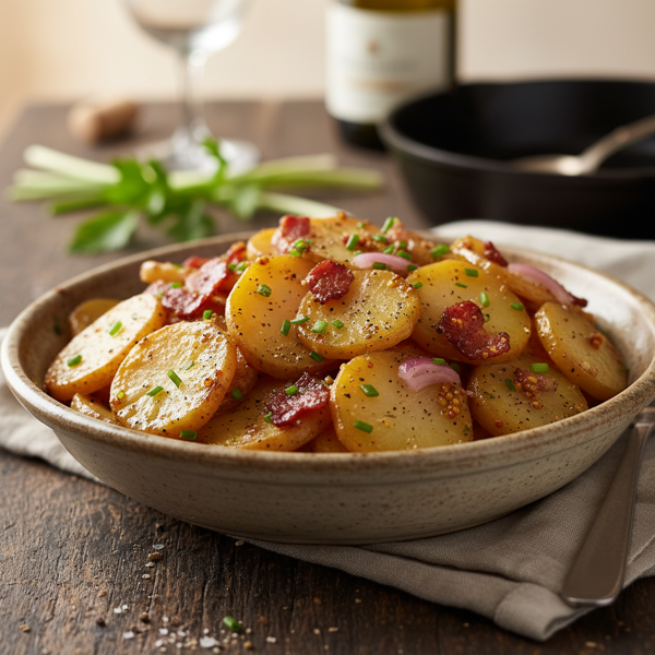 Savory Slow-Cooked German Potato Salad recipe