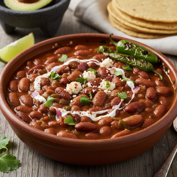 Savory Slow-Cooked Mexican Pinto Beans recipe
