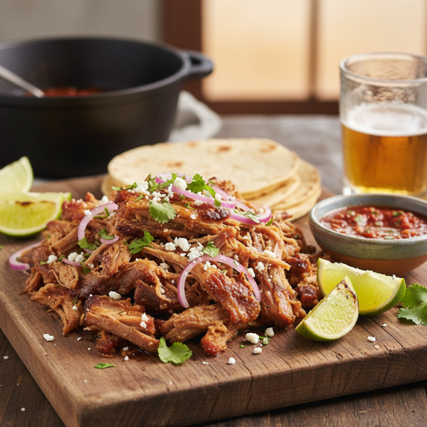 Savory Slow-Cooked Pork Carnitas recipe