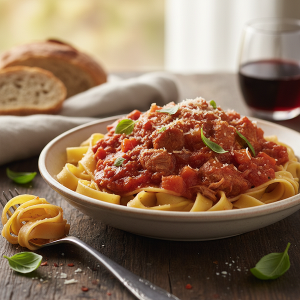 Savory Slow-Cooked Pork Ragu recipe