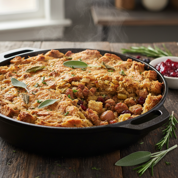 Savory Slow-Cooked Stuffing Delight recipe