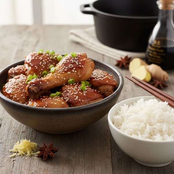 Savory Slow-Cooked Teriyaki Chicken recipe