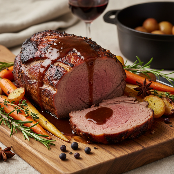 Savory Slow-Cooked Wild Game Roast recipe