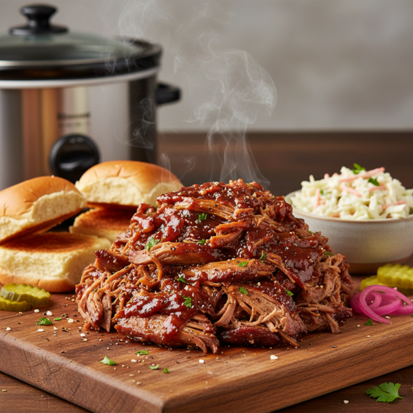 Savory Slow Cooker BBQ Pulled Pork Delight recipe