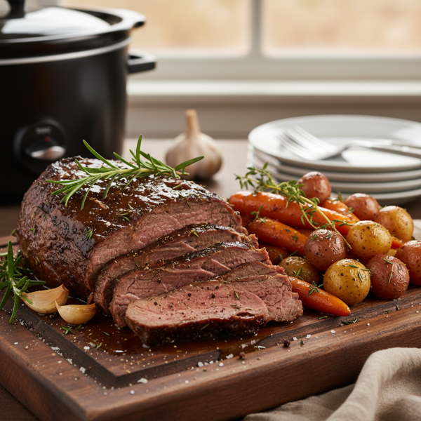 Savory Slow Cooker London Broil recipe
