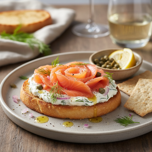 Savory Smoked Salmon Delight recipe