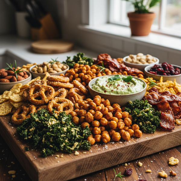 Savory Snack Medley recipe