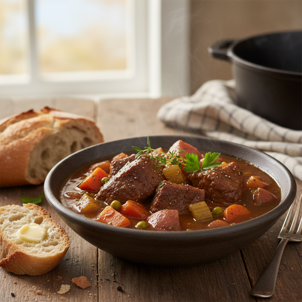 Savory Soul-Warming Beef Stew recipe