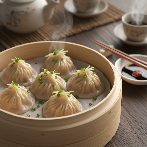 Savory Soup Dumplings (Xiao Long Bao) recipe