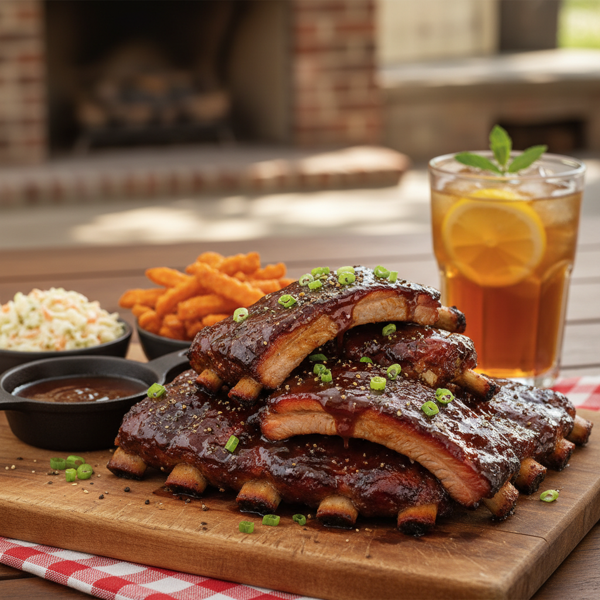 Savory Southern BBQ Pork Ribs recipe
