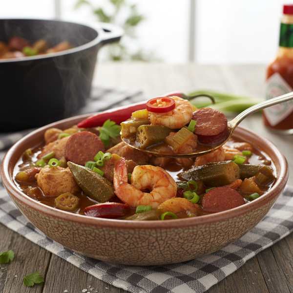 Savory Southern Gumbo Delight recipe