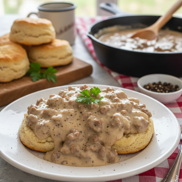 Savory Southern Sausage Gravy recipe