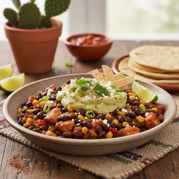 Savory Southwestern Black Bean Delight recipe