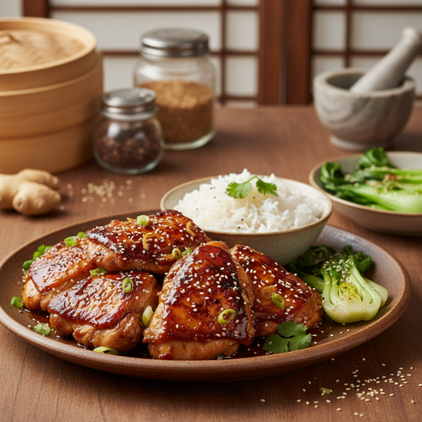 Savory Soy-Ginger Chicken Delight recipe