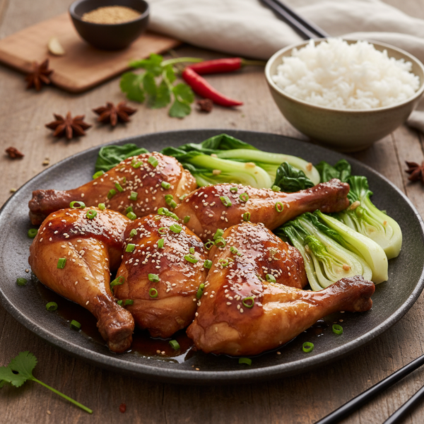 Savory Soy Sauce Chicken Delight recipe