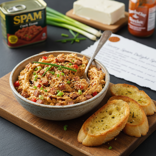 Savory Spam Delight Spread recipe