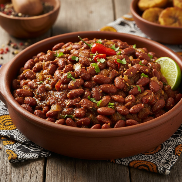 Savory Spiced African Red Beans recipe