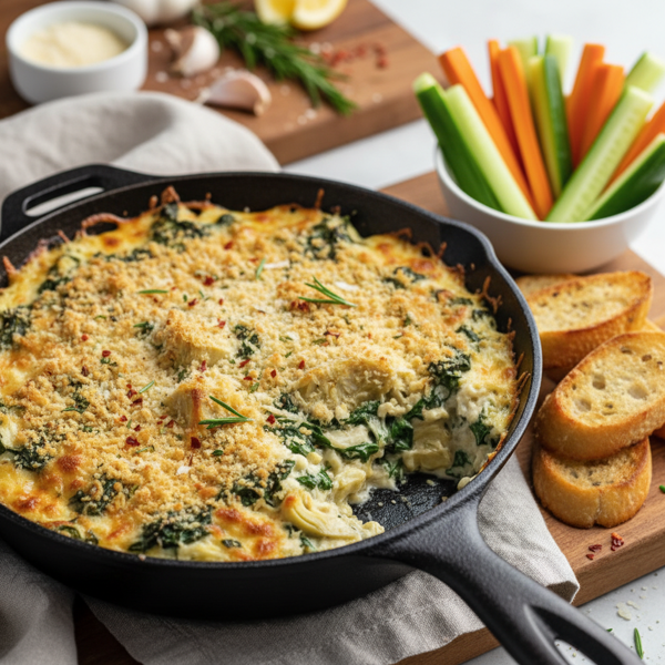 Savory Spinach Artichoke Delight recipe