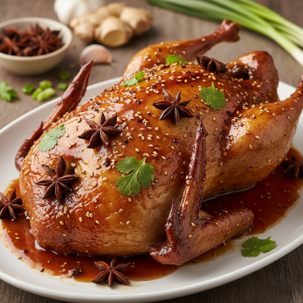 Savory Star Anise Glaze recipe