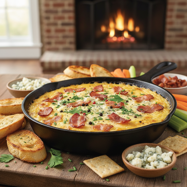 Savory Stilton & Bacon Bliss Dip recipe