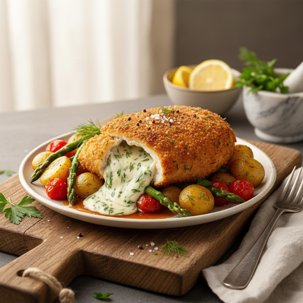Savory Stuffed Chicken Kiev Delight recipe