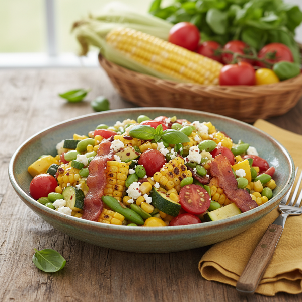 Savory Summer Harvest Succotash recipe
