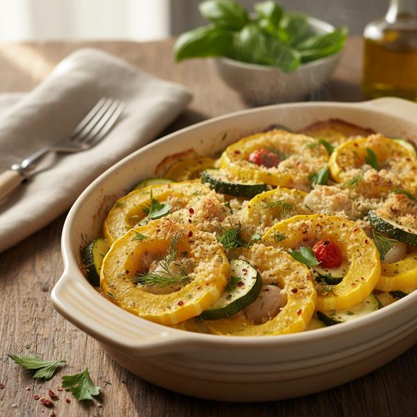Savory Summer Squash Delight recipe