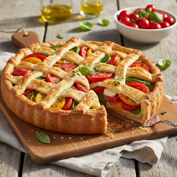 Savory Summer Tomato Pie recipe