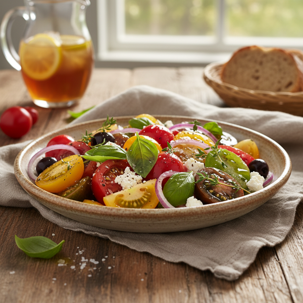 Savory Summer Tomato Salad recipe