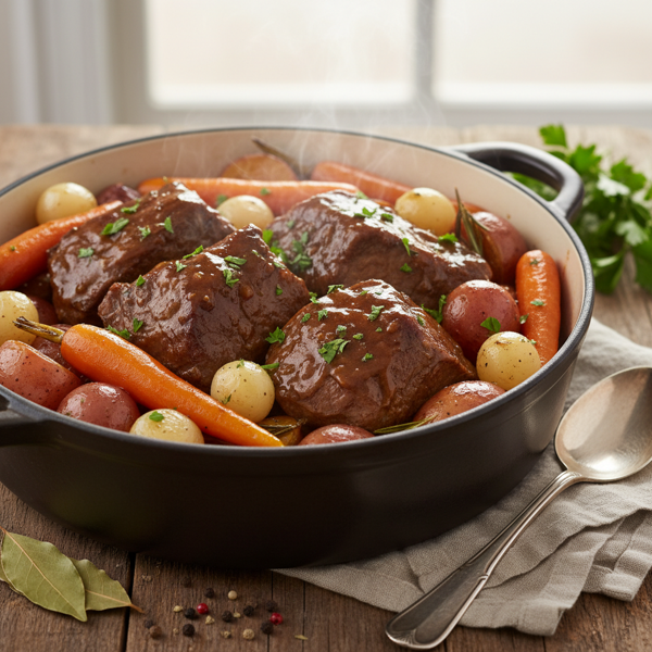 Savory Sunday Beef Pot Roast recipe
