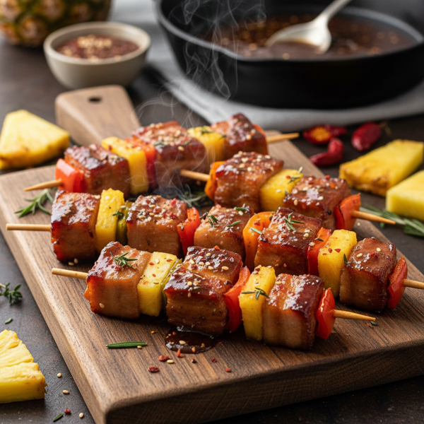 Savory Sweet Smoky Bites recipe