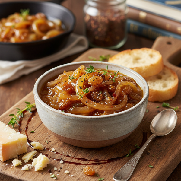 Savory Sweet & Sour Vidalia Onion Chutney recipe