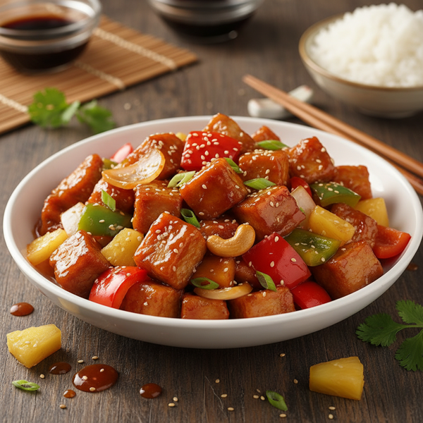 Savory Sweet and Sour Pork Delight recipe