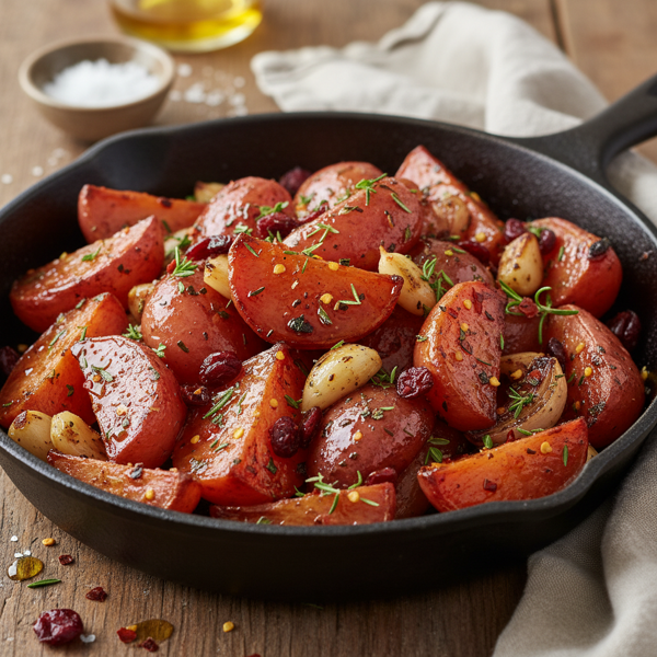 Savory Sweetfire Roasted Turnips recipe