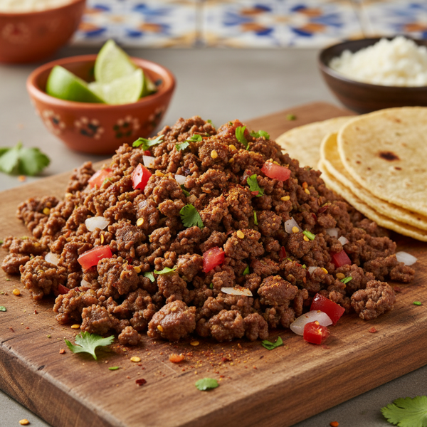 Savory Taco Meat Blend recipe