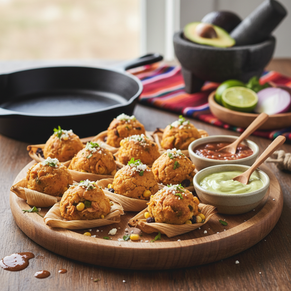 Savory Tamale Bites recipe