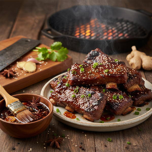 Savory Teriyaki-Style Short Ribs Marinade recipe