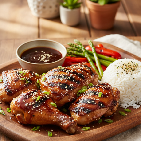 Savory Teriyaki Grilled Chicken recipe