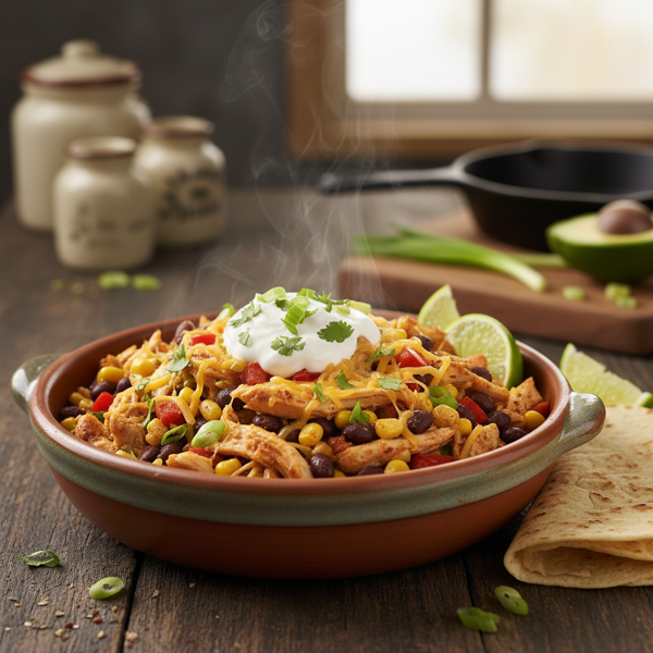 Savory Tex-Mex Slow-Cooker Chicken Delight recipe